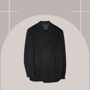 #1 - HUGO BOSS - BLACK SUIT (JACKET AND PANTS) - SIZE 56 (46)